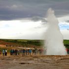 Fotografenversammlung - Geysir Island