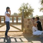 Fotografía de retrato con estilo mediterráneo.