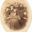 Fotografie von 1876 Familie Harms