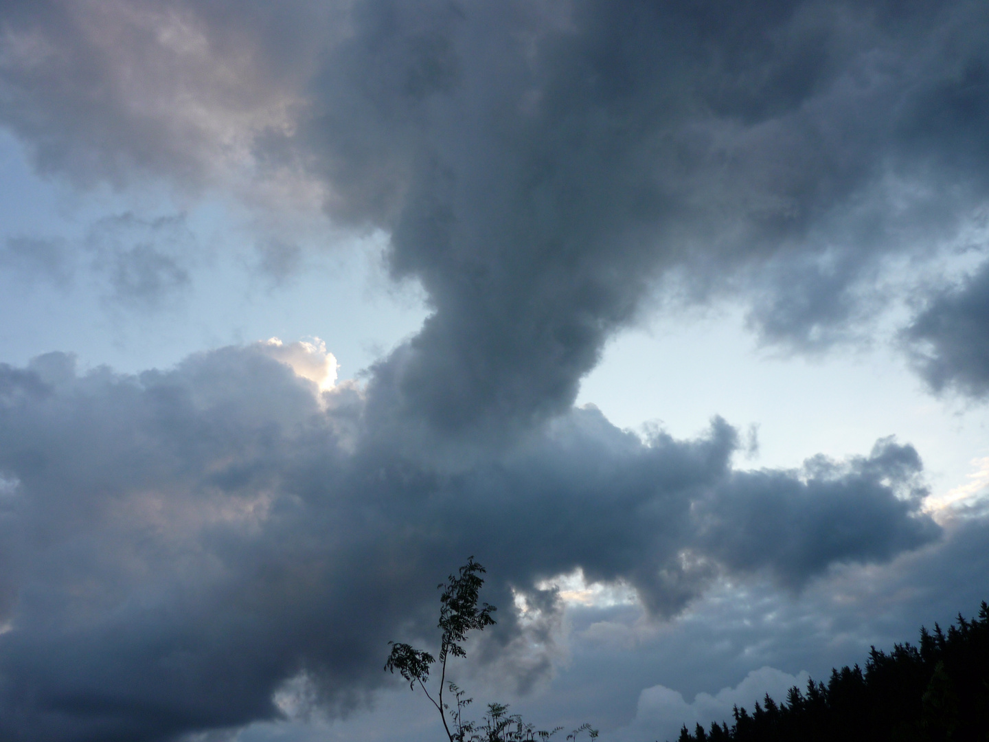 Fotografie: Wolkenbewegung