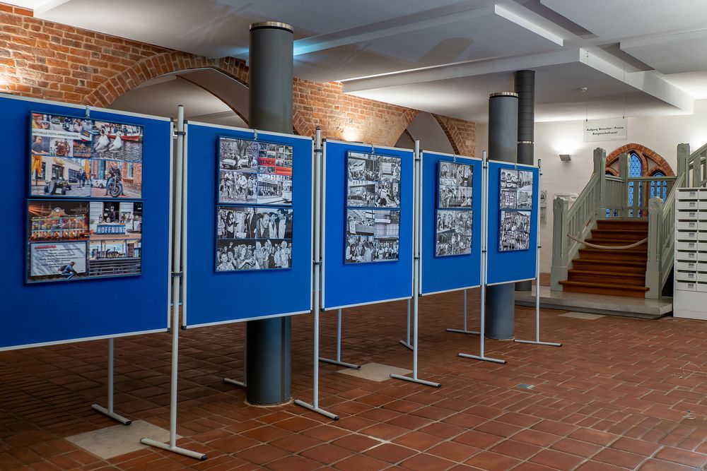 Fotografien von der Wende 1989-90 in Rostock