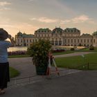 Fotografieren am Belvedere