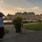 Fotografieren am Belvedere