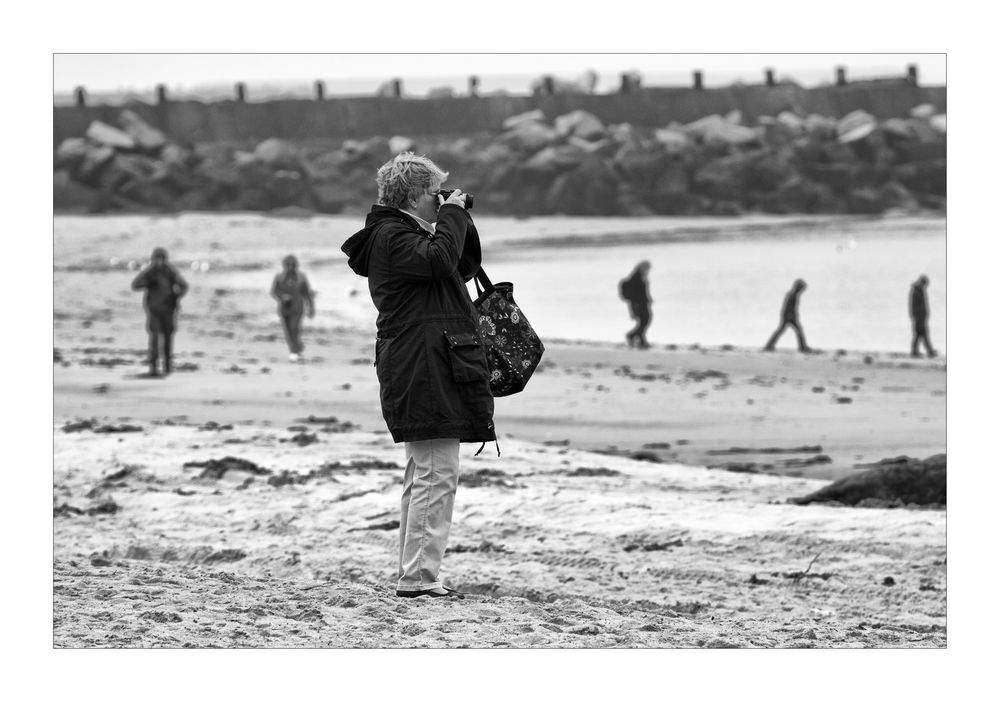 Fotografieren am Strand