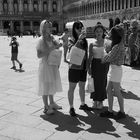 Fotografieren auf dem Markusplatz