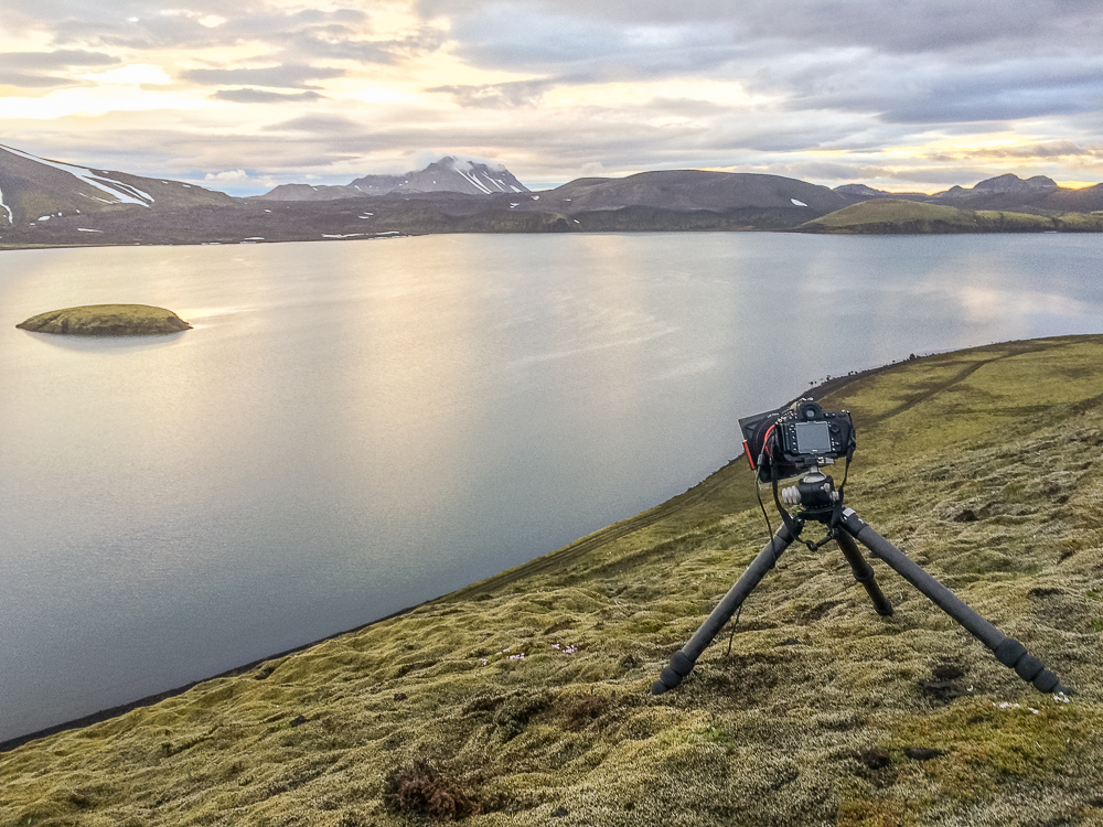 Fotografieren bei Landmannalaugar