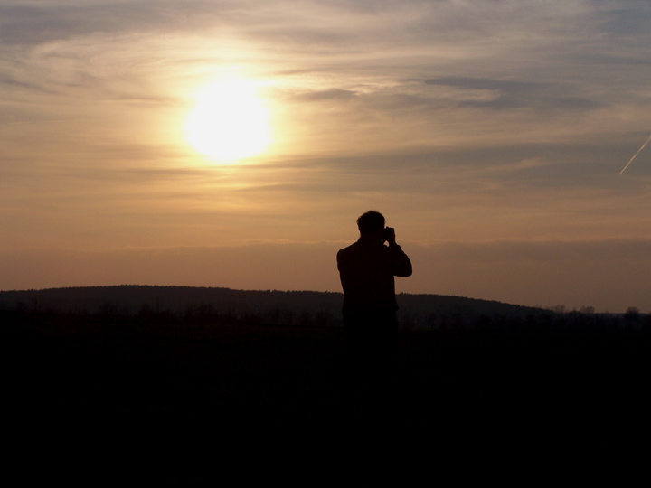 Fotografieren, bis das Licht schwindet