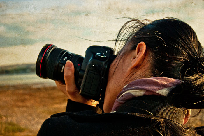 Fotografieren im Abendwind