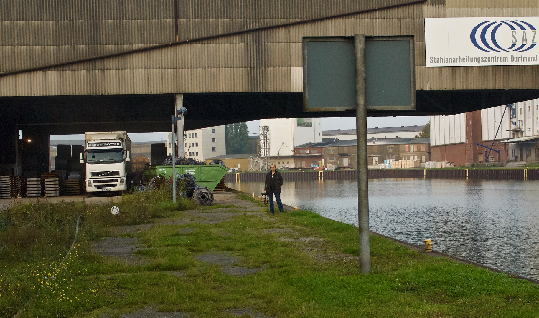 Fotografieren im Hafen...