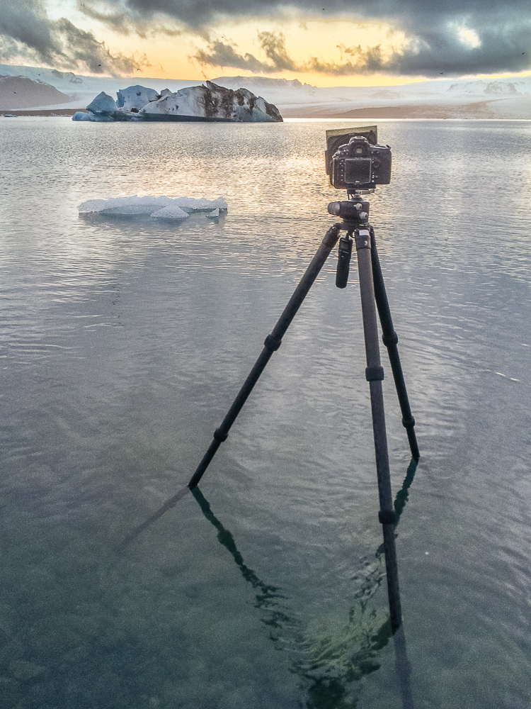 Fotografieren in der Gletscherlagune