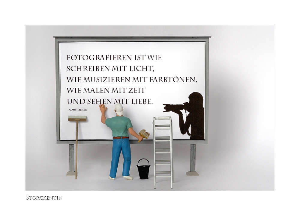 Fotografieren ist wie...