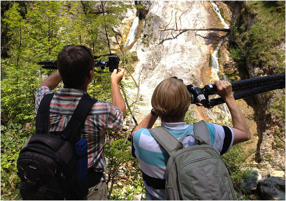 Fotografieren mit Stativ..