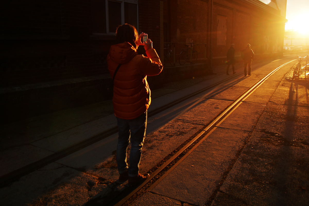 Fotografin im Rampenlicht