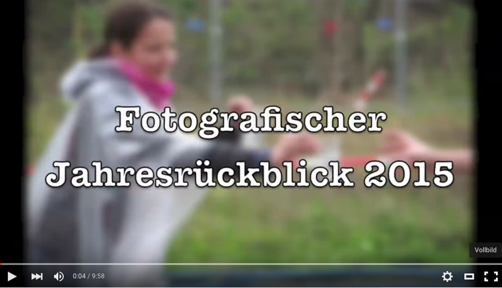 Fotografischer Jahresrückblick 2015