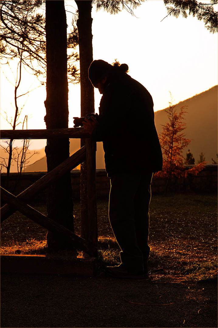 Fotografo in azione...