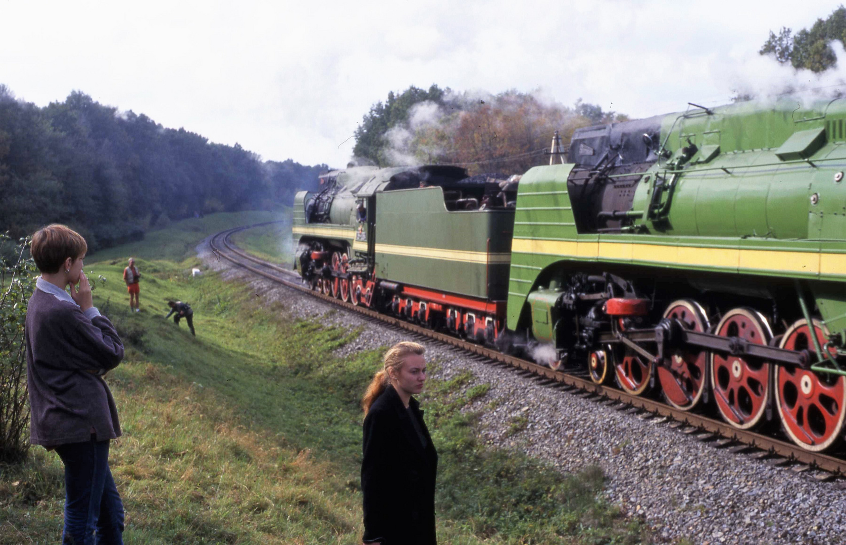 Fotohalt bei Novograd-Volynski