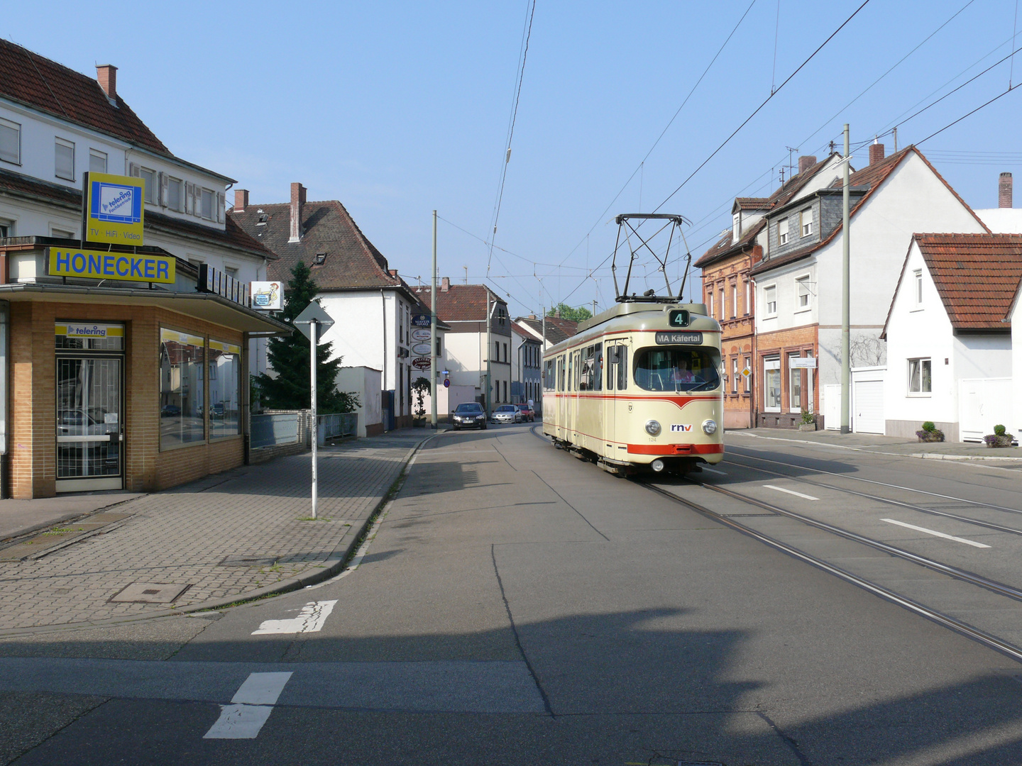 Fotohalt in Oggersheim bei Honecker