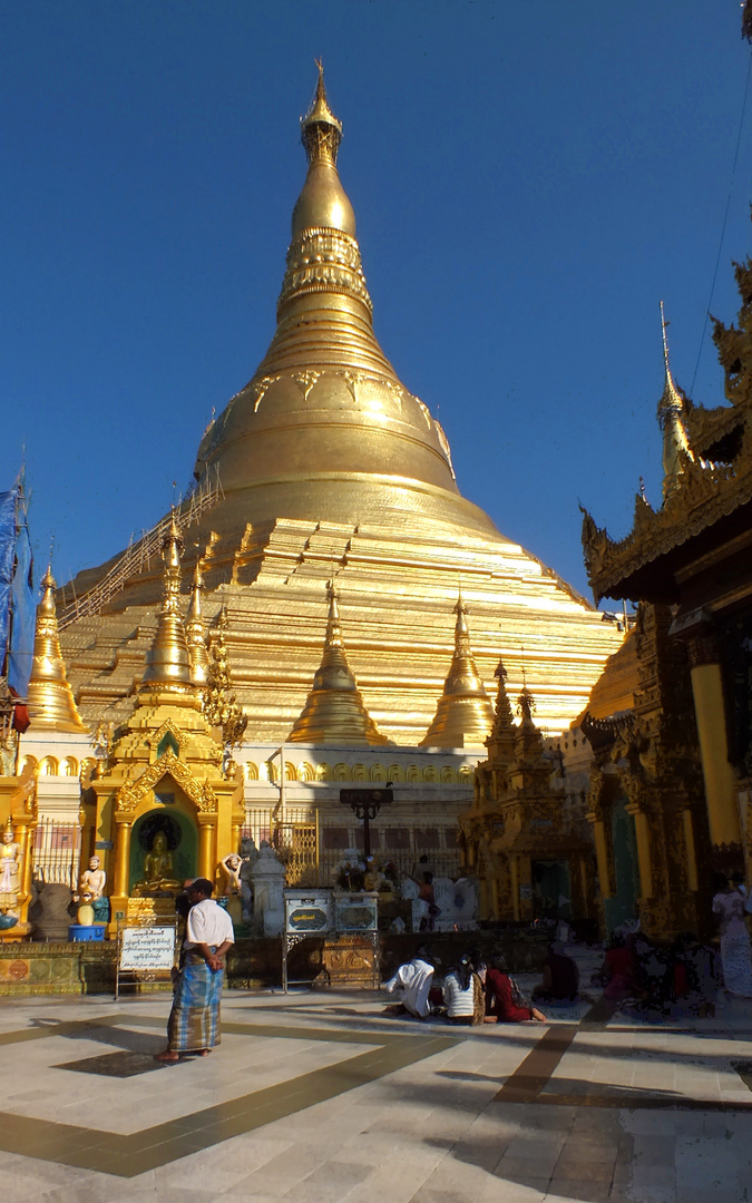 Fotoinspiration Reisen: Shwedagon-Pagode in Rangoon/Myanmar