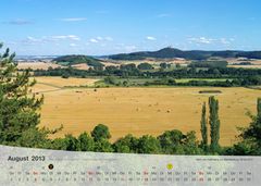 Fotokalender Thüringer Landschaften August 2013