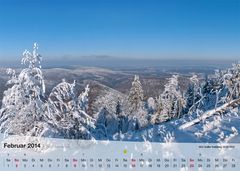 Fotokalender - Thüringer Landschaften - Februar 2014