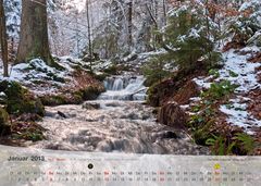 Fotokalender Thüringer Landschaften Januar 2013