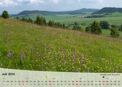 Fotokalender - Thüringer Landschaften - Juli 2014