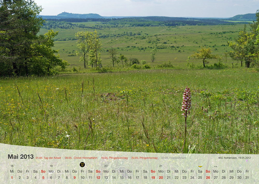 Fotokalender Thüringer Landschaften Mai 2013