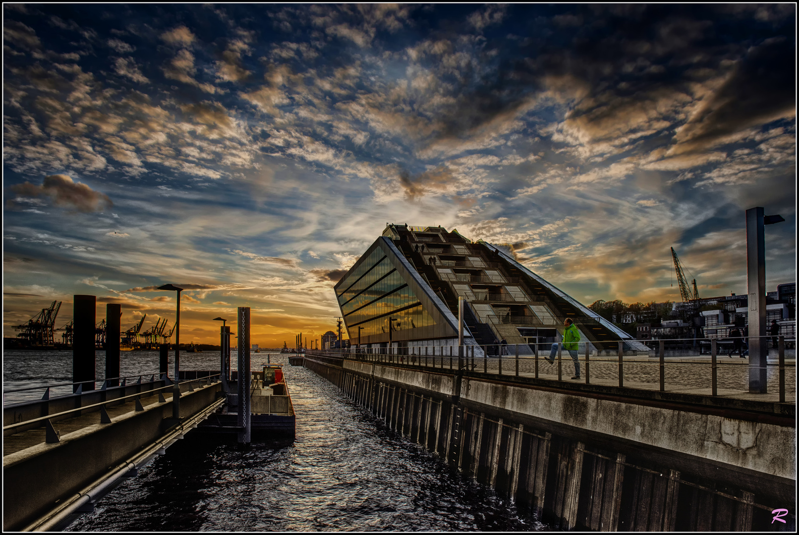 Fotomalerei: Dockland...