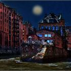 Fotomalerei: Speicherstadt..."