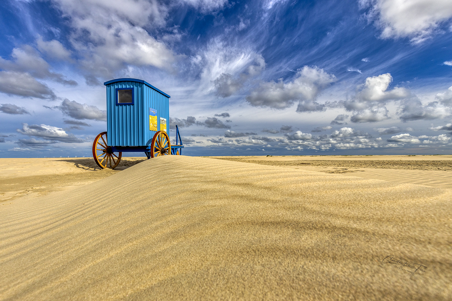 Fotomotiv auf der Insel Borkum