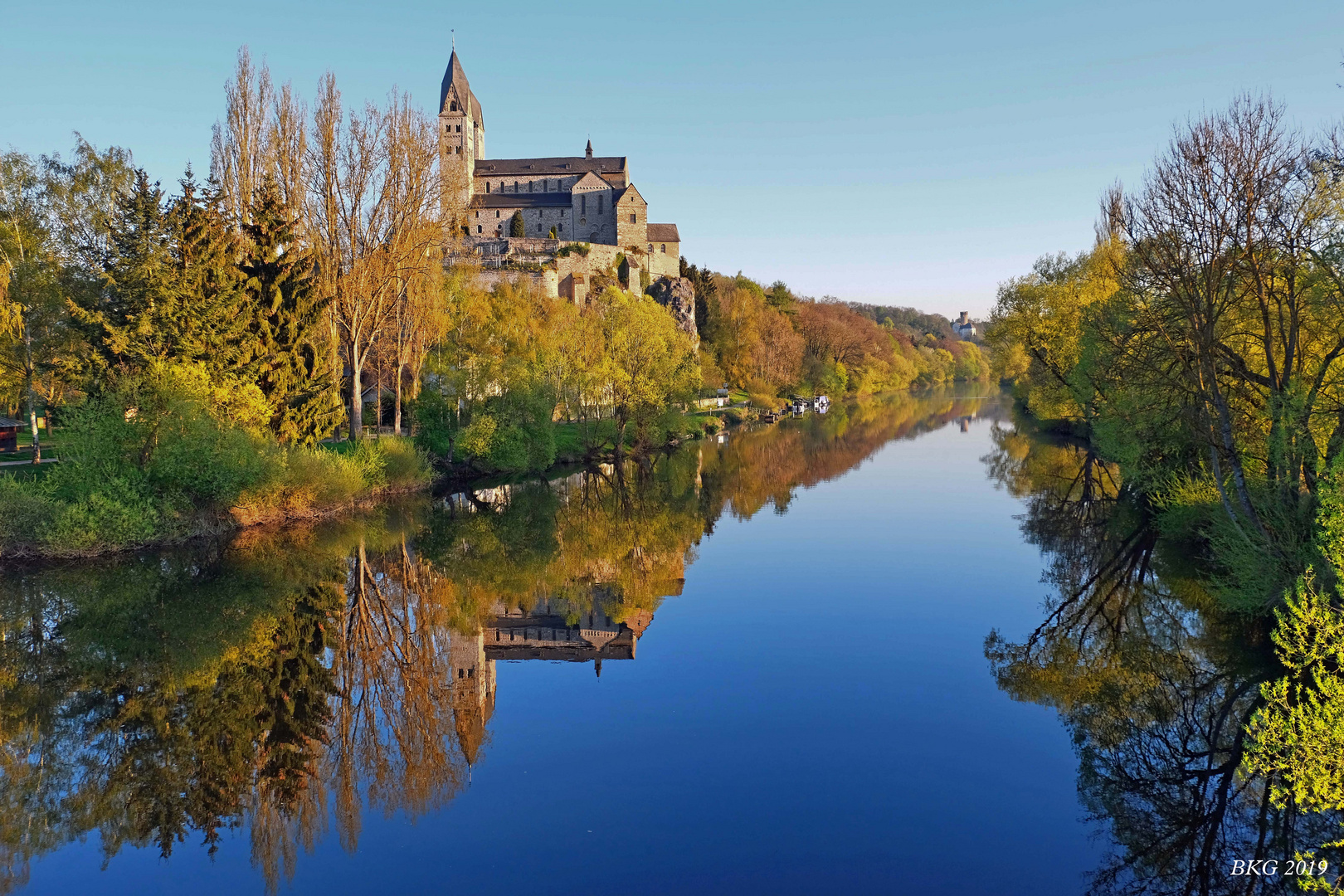 Fotoprojekt 63 Minuten Limburger Becken, Hier Lubentiusbasilika Dietkirchen 