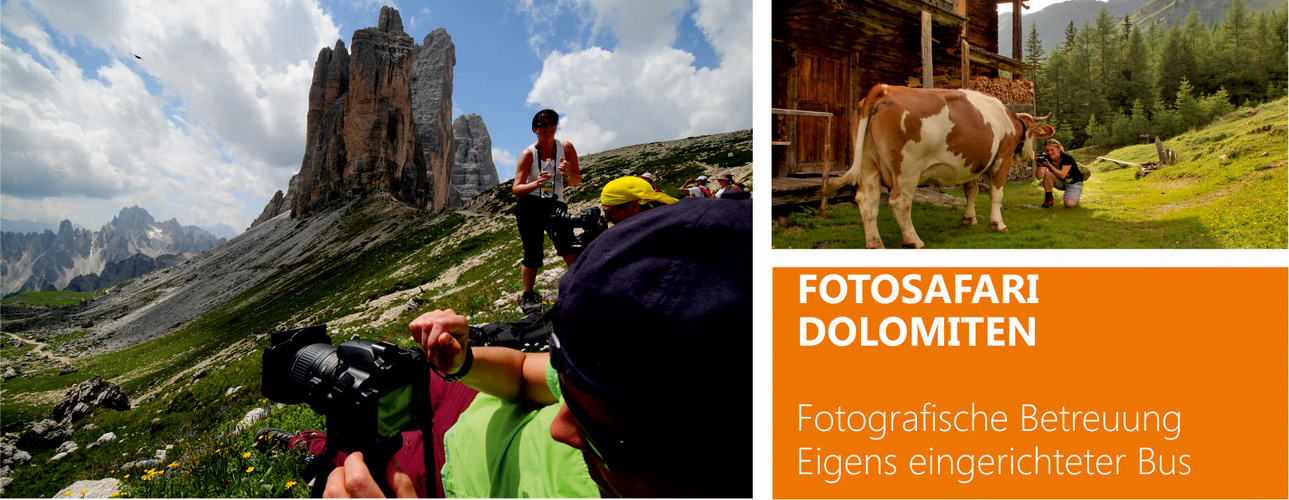 Fotoreise Dolomiten