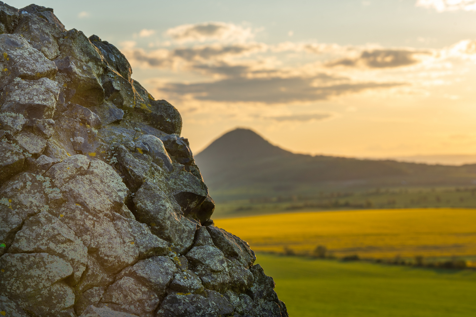 Fotoreise ins Böhmische Mittelgebirge - Vordergrund und Hintergrund