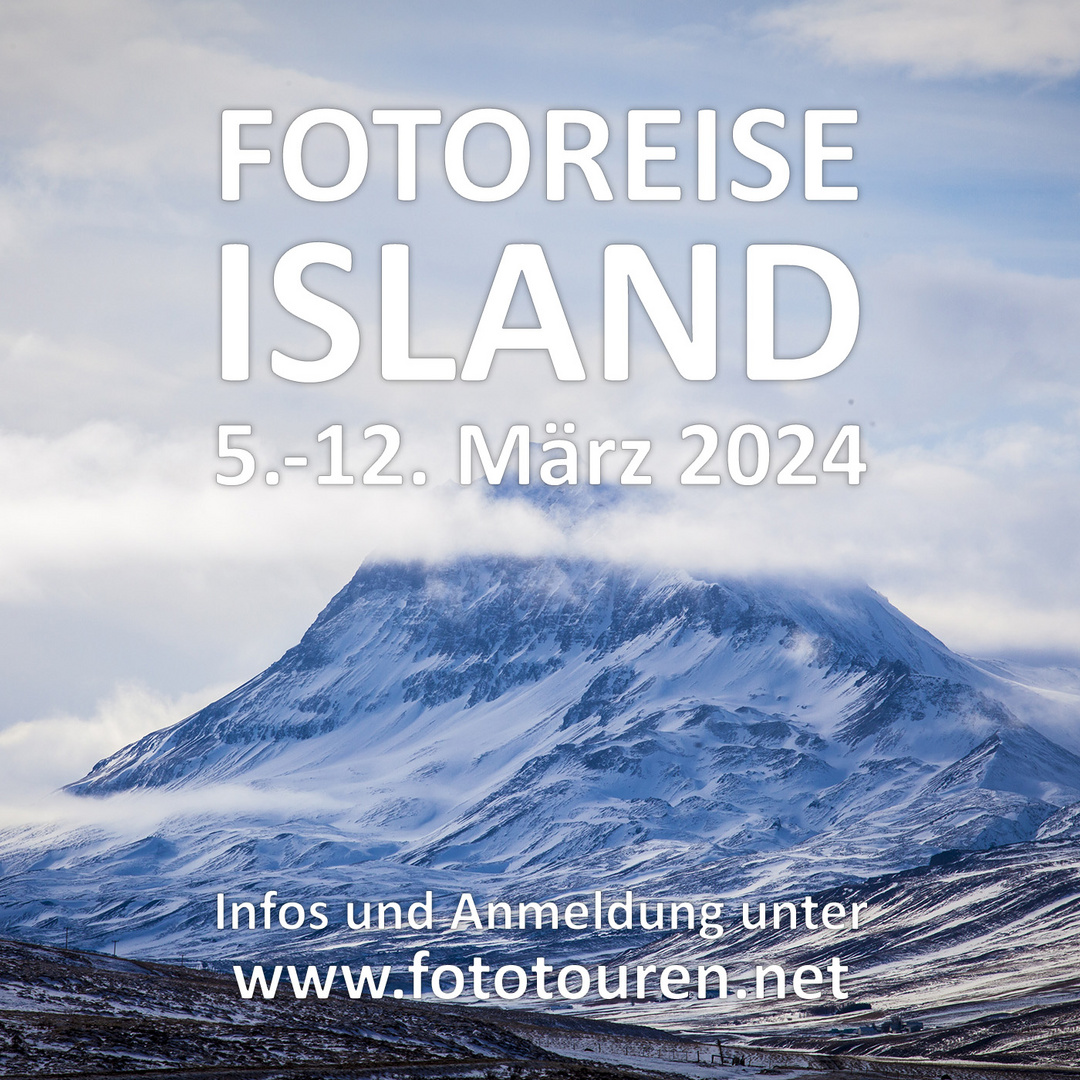 Fotoreise Island 2024