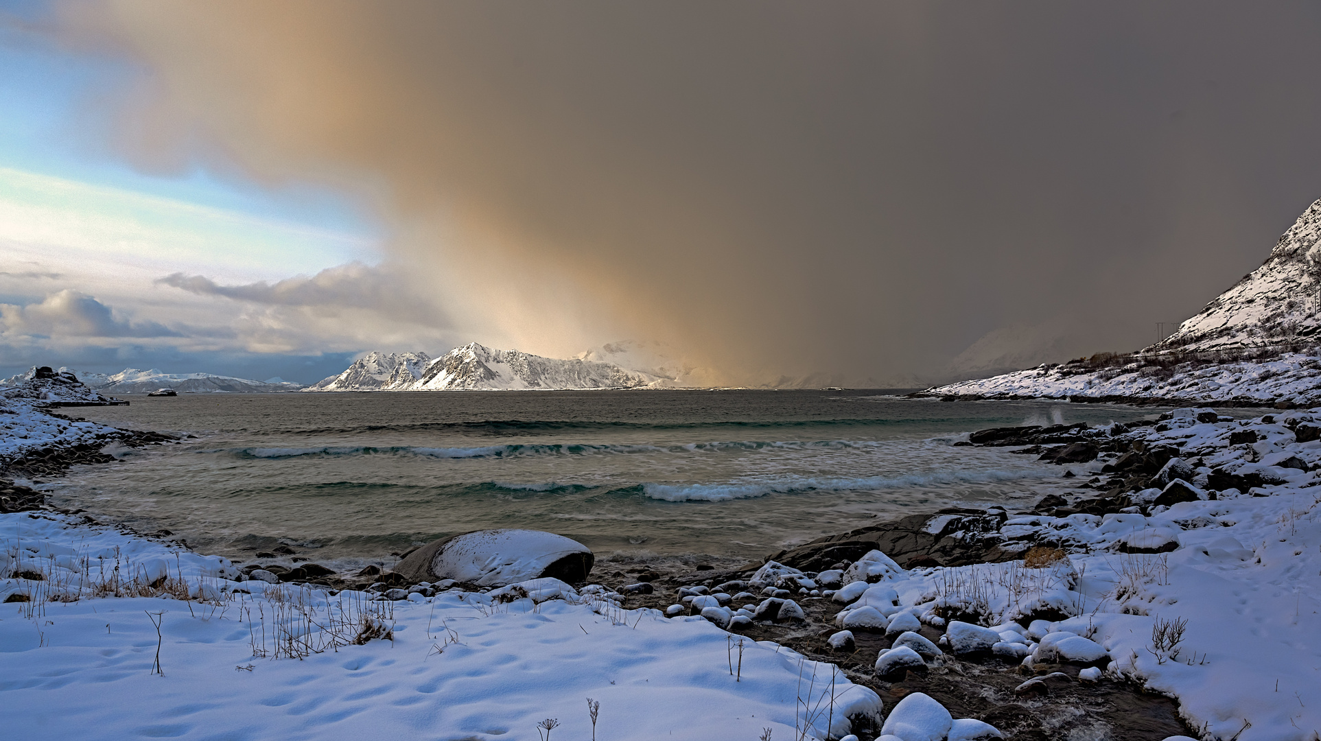 Fotoreise Norwegen Januar 2020: Lofoten, Tag 1