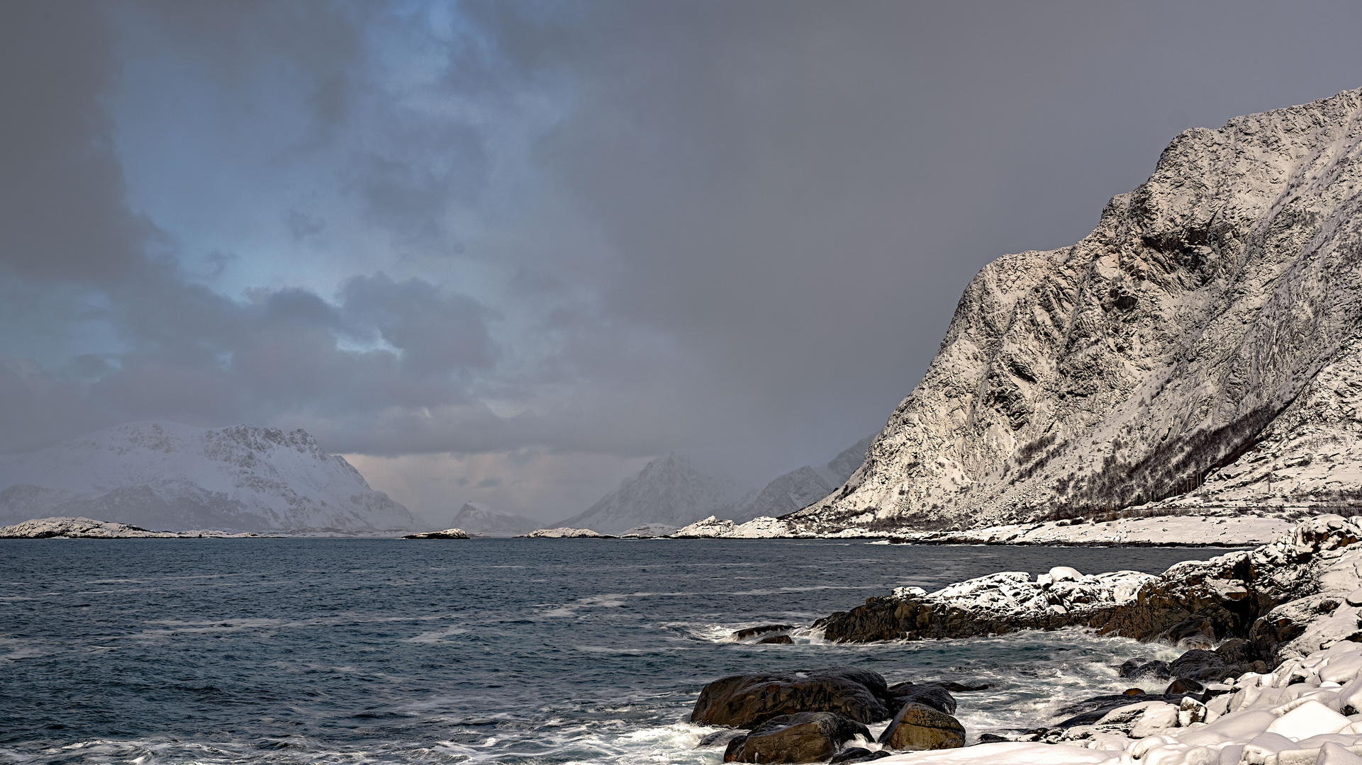 Fotoreise Norwegen Januar 2020: Lofoten, Tag 1