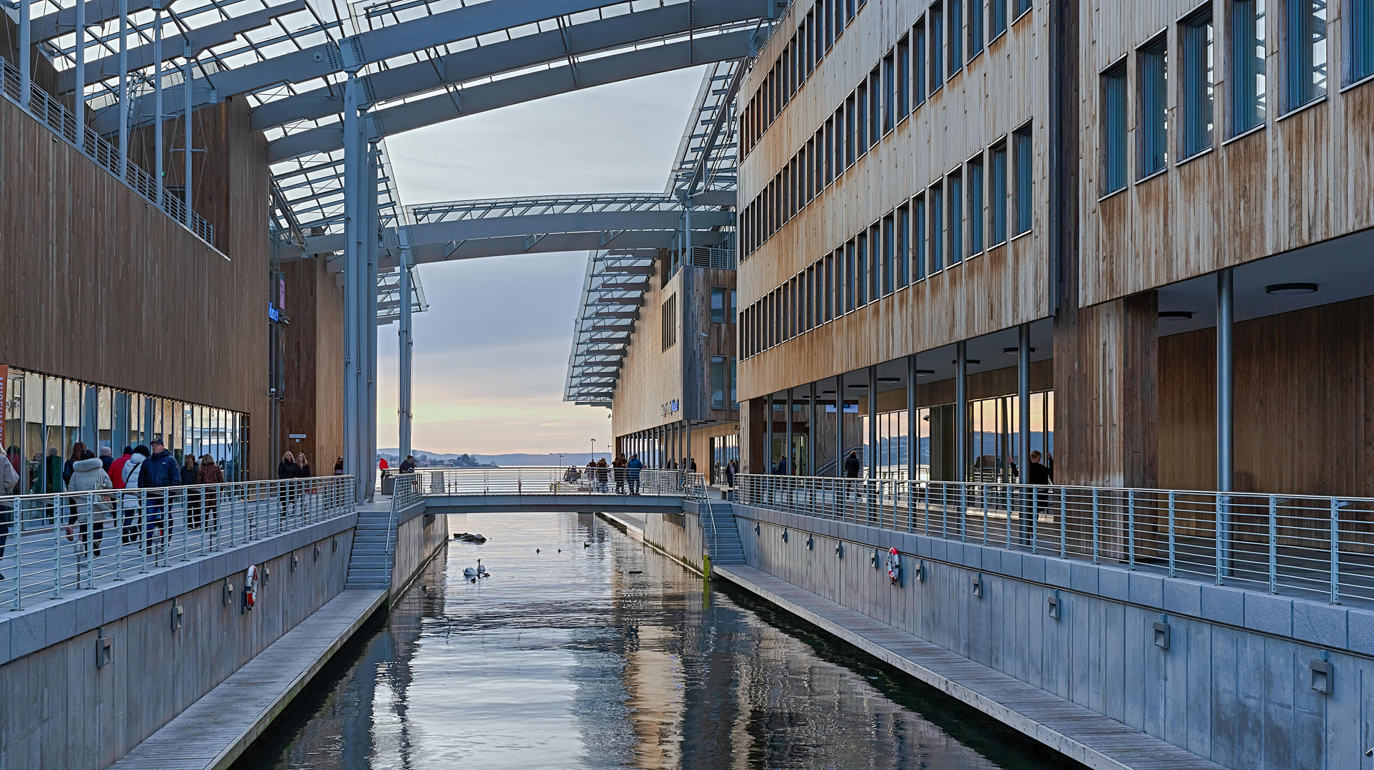 Fotoreise Norwegen Januar 2020: Oslo - Aker Brygge und Tjuvholmen