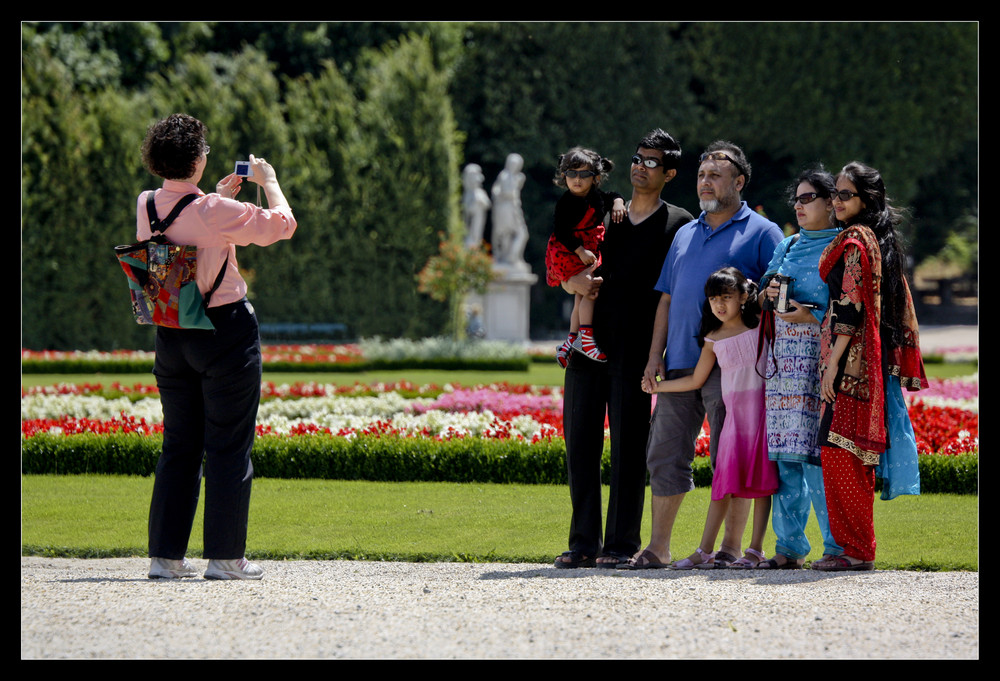 Fotos aus Park Schönbrunn |1| Familienfoto