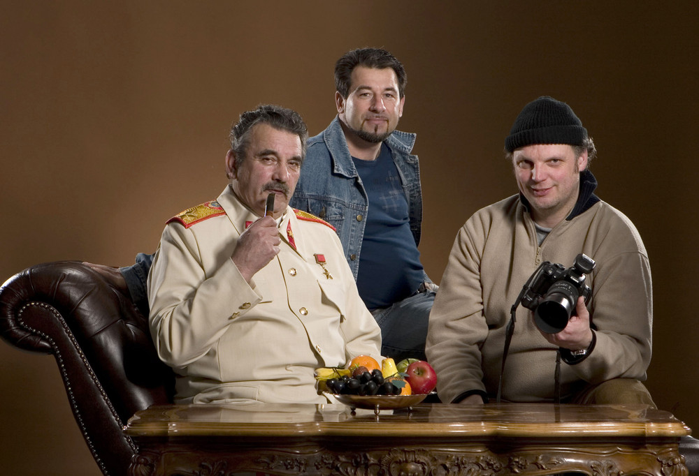 Fotoschuting mit Stalin.