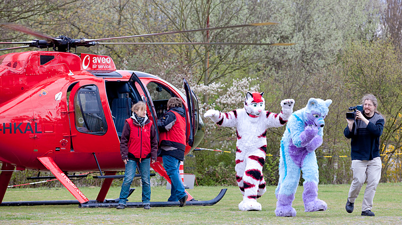 Fotoseminar - Helikopter Rundflug - Landschaftspark Duisburg