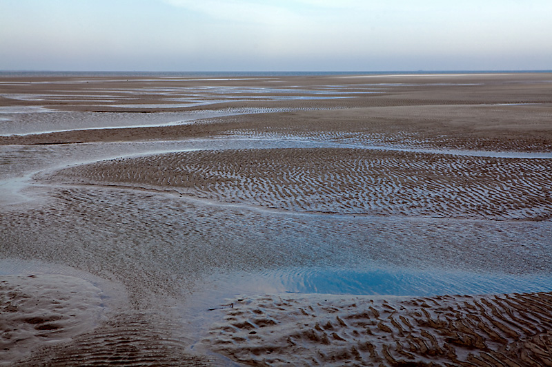 Fotoseminar Westerheversand - Landschaftsfotografie - Sandbank