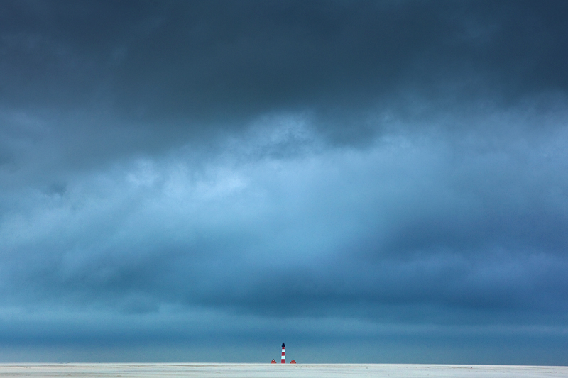 Fotoseminar Westerheversand - Leuchtturm - Sandbank - Wolkenstimmung