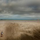 Fotoseminar Westerheversand - Weite Landschaft auf der Sandbank