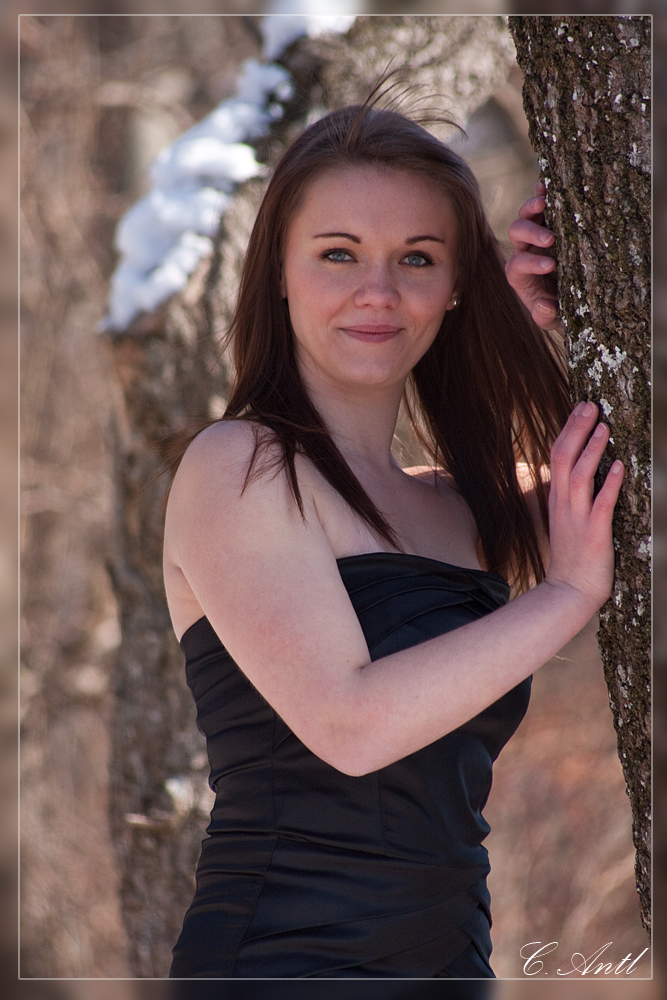 Fotosession im Winter Standesamtliche Hochzeit