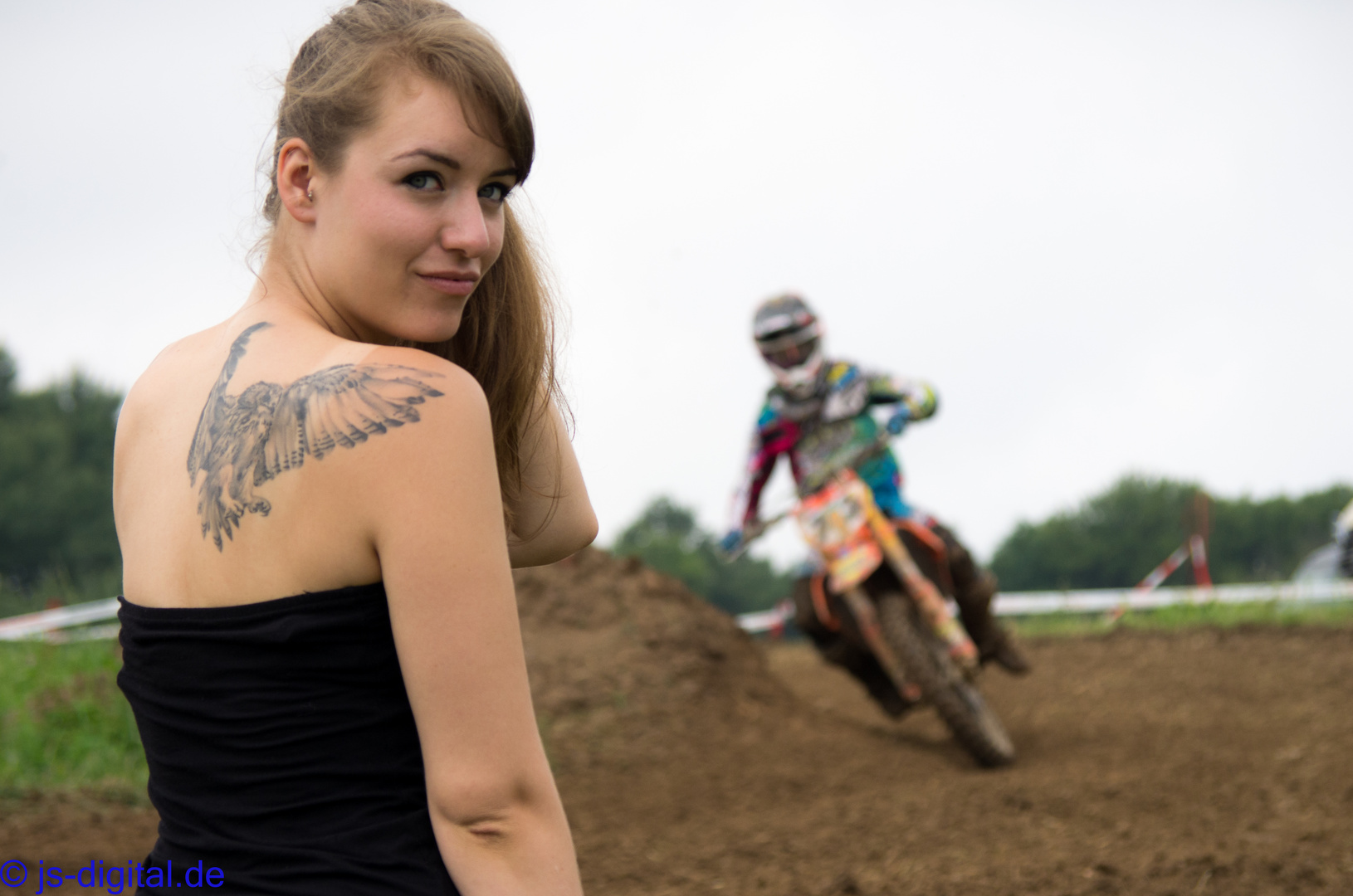 Fotoshoot mit CW beim MotoCross