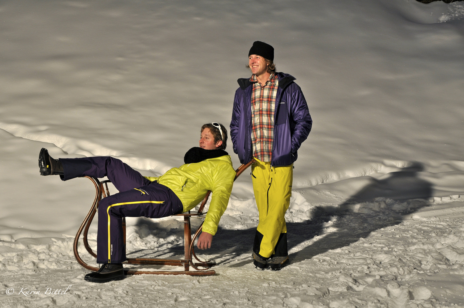 Fotoshoot Sportgeschäft