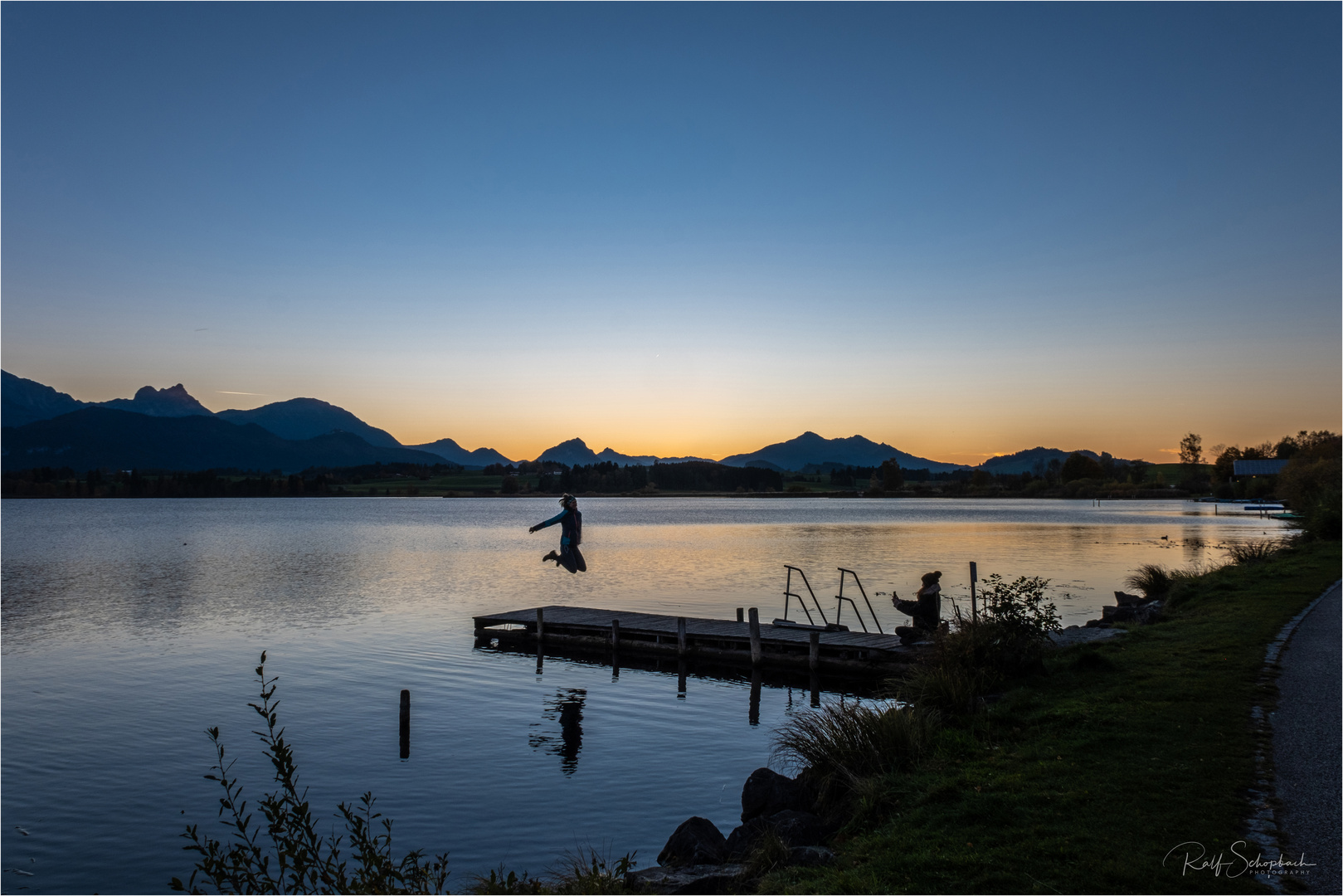 Fotoshooting am Abend