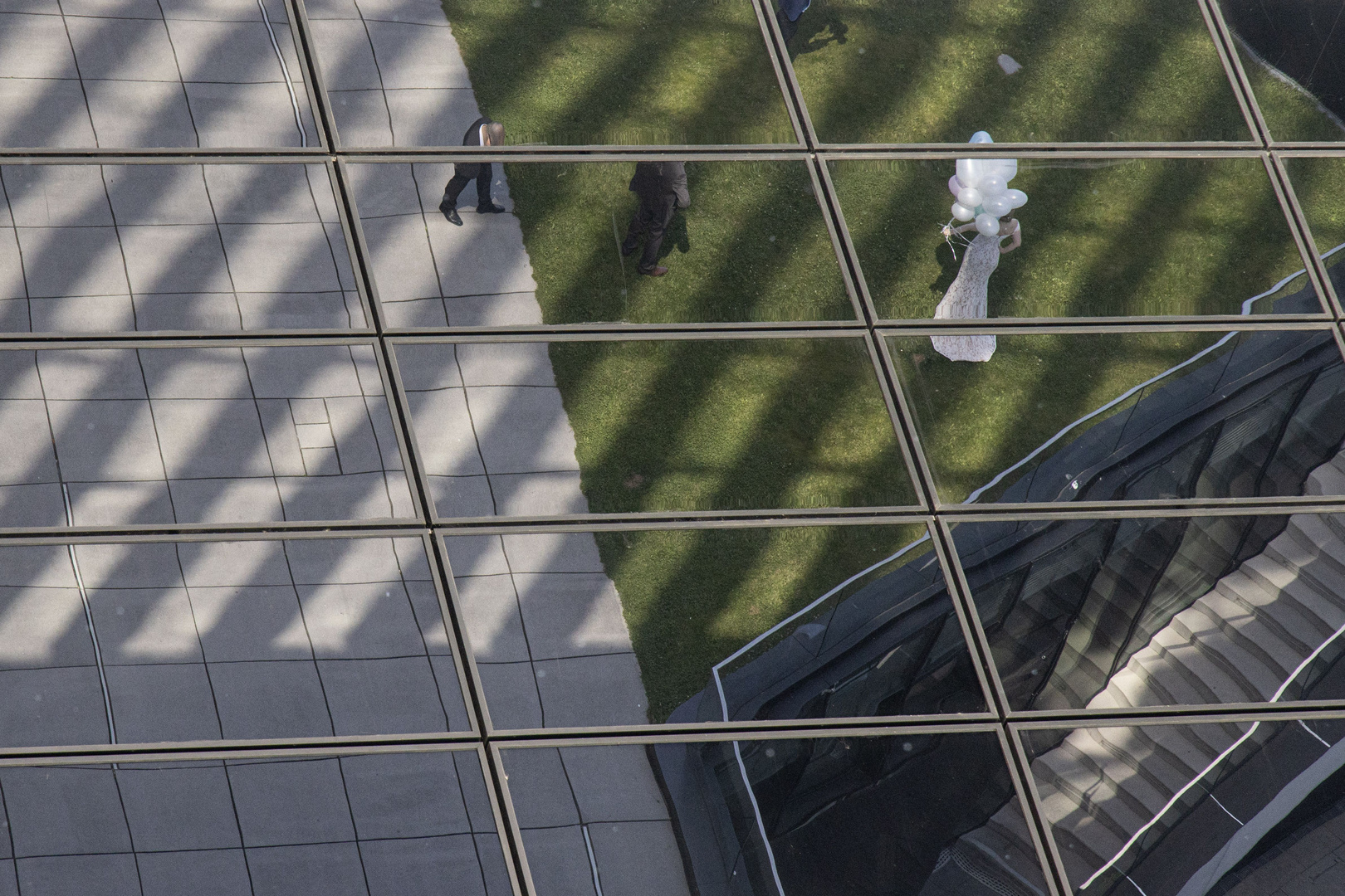 Fotoshooting am Hyatt