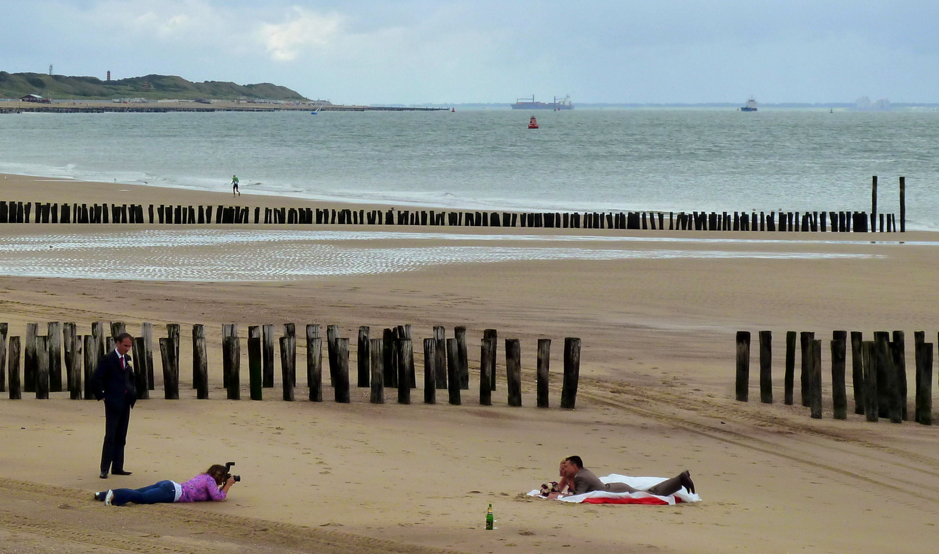 Fotoshooting am Meer