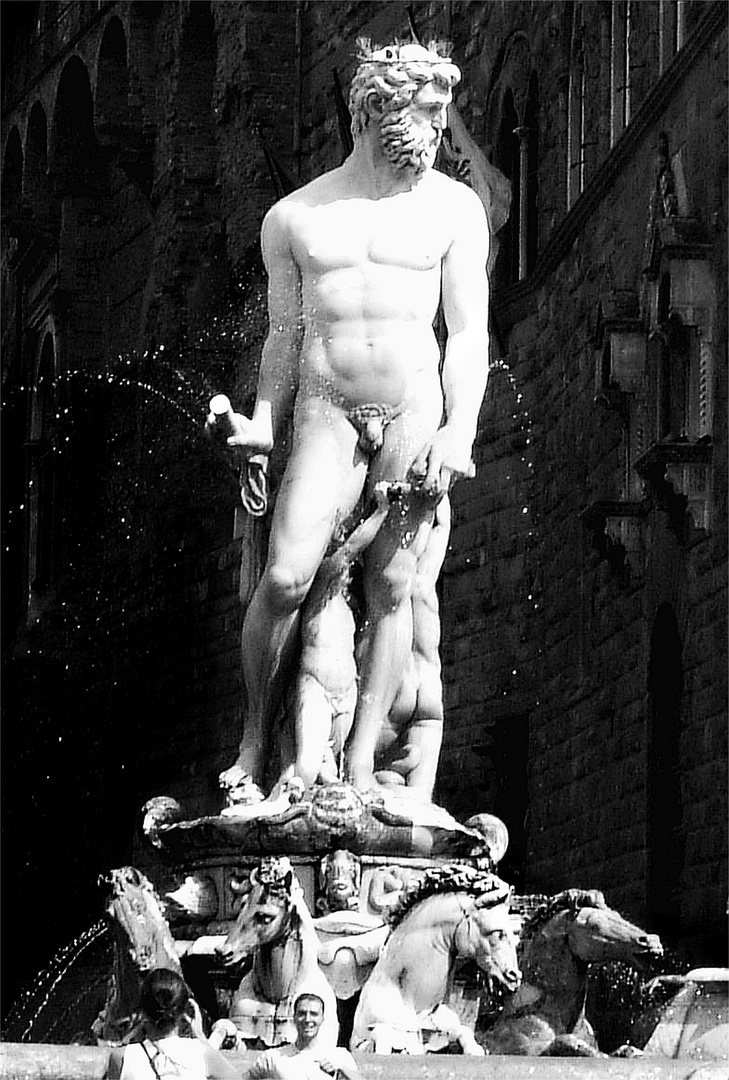 fotoshooting am neptunbrunnen